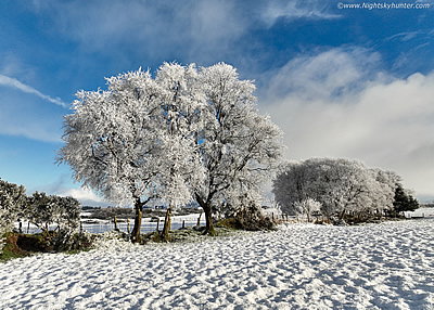 Winter Chasing, Beautful Hoar Frost & Chronicles Of The Sperrins - January 2025